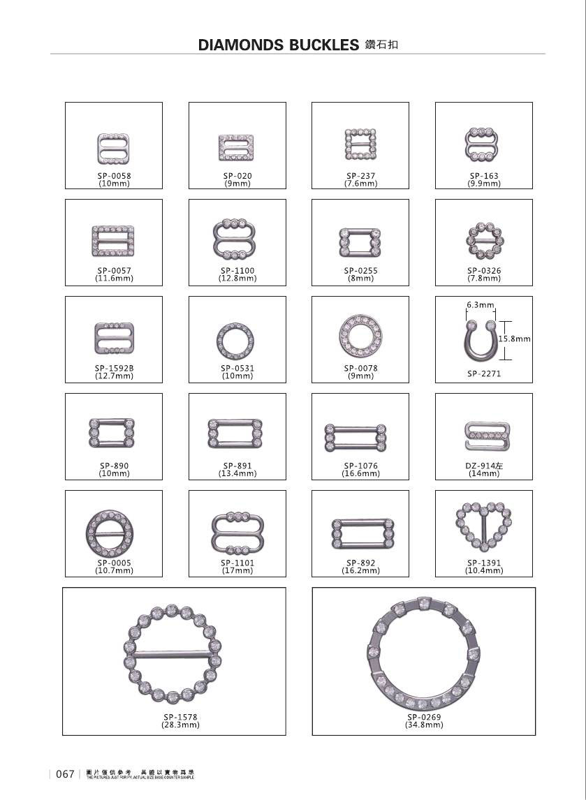 Diamonds Buckles
