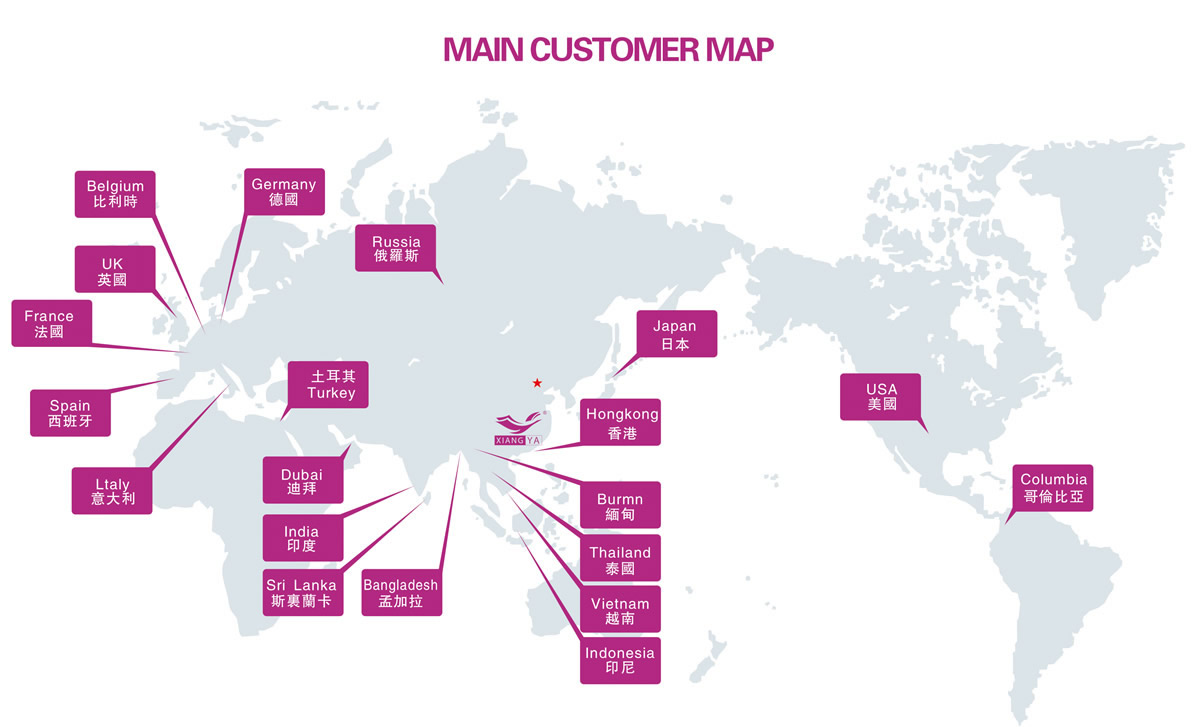 Main Customer Map